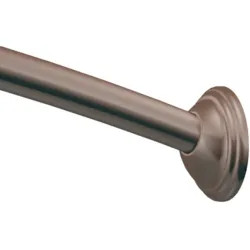 Click here to see Moen CSR2155OWB Moen DN2155OWB 5 Foot Old World Bronze Curved Shower Curtain Rod
