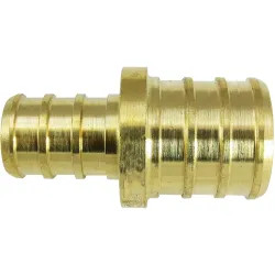 Click here to see Commodity  1 x 3/4 Inch PEX Bell Reducer, Brass Construction