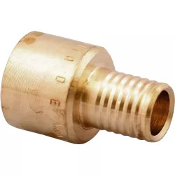 Click here to see Viega 46622 3/8 Inch PEX to 1/2 Inch Copper Male Adapter, Brass Construction