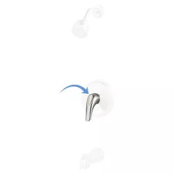 Click here to see Pfister 940-097J Pfister 940-097J Pfirst R89 Replacement Handle, PVD Brushed Nickel