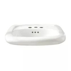 Click here to see American Standard 0958.008EC.020 American Standard 0958.008EC.020 Murro Wall Mounted Sink - White, 8