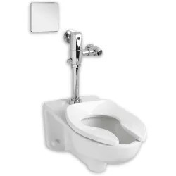 Click here to see American Standard 3351.711.020 American Standard 3351.711.020 1.1 GPF Afwall System with EverClean & Selectronic Exposed AC Flush Valve