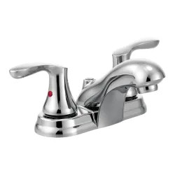 Click here to see Cleveland Faucet 40224 Cleveland 40224 Cornerstone Two-Handle Centerset Lavatory Faucet, Chrome