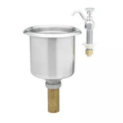 Click here to see T&S Brass B-2282-01-F05 T&S Brass B-2282-01-F05 Dipperwell Faucet w/ 0.5 GPM Flow Disc and Bowl Assembly