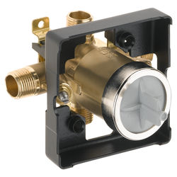 Click here to see Delta R10000-UNWS Delta R10000-UNWS MultiChoice Universal Tub/Shower Rough-In Valve w/ Stops, 1/2