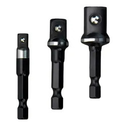 Click here to see Milwaukee 48-32-5033 Milwaukee 48-32-5033 Shockwave Socket Adapter Set, 1/4 Inch Hex, 2 In