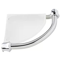 Click here to see Delta 41316 Delta Décor Assist Traditional Corner Shelf with Assist Bar, Chrome - 41316 