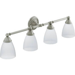 Click here to see Moen YB2264BN Moen YB2264BN Brantford Brushed Nickel Bath Lighting