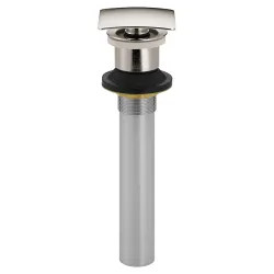 Click here to see Delta 72174-PN Delta 72174-PN Brilliance Polished Nickel Pop-Up Drain (Less Overflow)