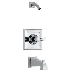 Click here to see Delta T14451-LHD Delta Dryden Monitor 14 Series Single-Handle Tub/Shower Faucet, Lever Handle, Less Showerhead, Chrome - T14451-LHD
