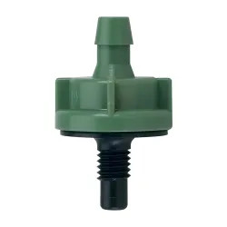 Click here to see Rainbird PC101032 Rain Bird 10 GPH Green Pressure Compensating Drip Head Module, 10/32 Thread Inlet - PC101032