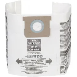 Click here to see Ridgid 40153 Ridgid VF3503 High-Efficiency Dust Bags - 40153