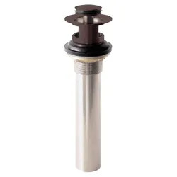 Click here to see Gerber DA505918BR Danze DA505918BR Tumbled Bronze Touch Down Bathroom Drain Assembly