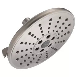 Click here to see Delta 52688-SS Delta H2OKinetic 3-Setting Raincan Shower Head, 1.75 GPM, Stainless - 52688-SS