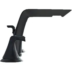 Click here to see Brizo 65350LF-BL Brizo Sotria Two-Handle Widespread Bathroom Faucet with Metal Pop-Up Drain, Three-Hole, 1.5 GPM, Matte Black - 65350LF-BL