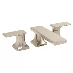 Click here to see Speakman SB-1531-BN Speakman The Edge Roman Tub Faucet with Two Lever Handles, Deck-Mount,  Brushed Nickel, Three-Hole Installation, Brass Construction - SB-1531-BN