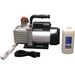 Click here to see   Bramec 6 CFM Rotary Vane Vacuum Pump, 1/2 hp - 17428