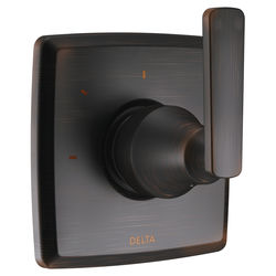 Click here to see Delta T11864-RB Delta Ashlyn Single-Handle 3-Function Diverter Valve Trim, Lever Handle, 2-Port, Venetian Bronze - T11864-RB