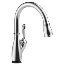 Click here to see Delta 9178T-DST Delta Leland Pull-Down Kitchen Faucet, Single Handle, Touch2O, Diamond Seal, MagnaTite, 1.8 GPM, Chrome - 9178T-DST
