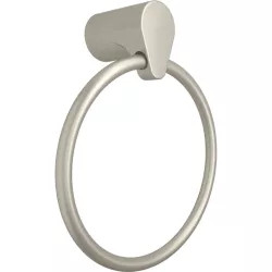 Click here to see Moen YB4686BN Moen YB4686BN Edgestone Hand Towel Ring, Brushed Nickel