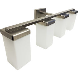Click here to see Moen YB8864BN Moen YB8864BN 90 Degree Four Globe Bath Light, Brushed Nickel 