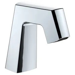 Click here to see Chicago Faucet EQ-B11B-KJKABCP Chicago Faucets EQ-B11B-KJKABCP EQ Chrome 243.146.AB.1 1.0 GPM (3.8 L/min) Aerated Cache Outlet EQ Angular Electronic Integral Spout Assembly