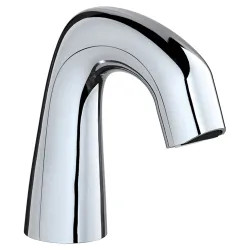 Click here to see Chicago Faucet EQ-D11B-KJKABCP Chicago Faucets EQ-D11B-KJKABCP EQ Chrome 243.146.AB.1 1.0 GPM (3.8 L/min) Aerated Cache Outlet EQ Curved Electronic Integral Spout Assembly