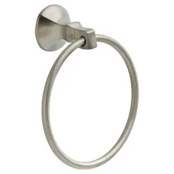 Click here to see Delta 76446-SS Delta Ashlyn Round Wall Mounted Towel Ring with Mounting Hardware, Stainless - 76446-SS
