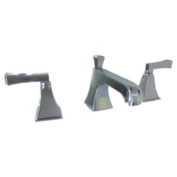Click here to see Kohler 454-4V-CP Kohler Memoirs Stately Two-Handle Chrome Widespread Bathroom Faucet with Pop-Up Drain, 1.2 GPM, Deco Lever Handle, Three-Holes, Metal - K-454-4V-CP