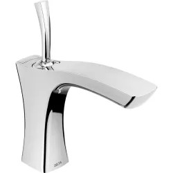 Click here to see Delta 552TLF Delta Tesla Touchless Deck-Mount Chrome Lavatory Faucet with Joystick Handle, Plastic Pop-Up, 1.2 GPM, Single-Handle, DIAMOND Seal, Touch2O - 552TLF