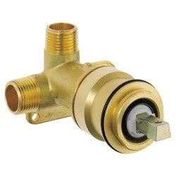 Click here to see Delta R3510-WL Delta R3510-WL Single-Handle Wall-Mount Lavatory Rough-In Valve, 1/2