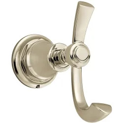 Click here to see Brizo 693561-PN Brizo 693561-PN Polished Nickel Rook Double Robe Hook