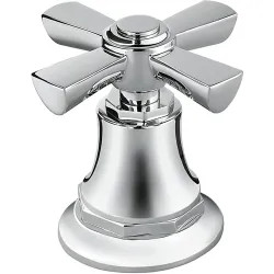Click here to see Brizo HX661-PC Brizo HX661-PC Chrome Rook Roman Tub Cross Handle Kit