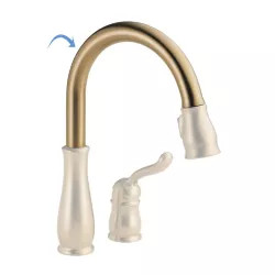Click here to see Delta RP54537CZ Delta RP54537CZ Leland Spout Assembly, Champagne Bronze