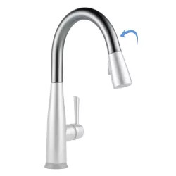 Click here to see Delta RP80520AR Delta RP80520AR ESSA Kitchen Spout Assembly- Arctic Stainless