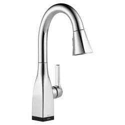 Click here to see Delta 9983T-DST Delta Mateo Touch2O Single Handle Pull-Down Bar/Prep Faucet, Chrome - 9983T-DST