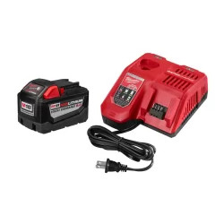 Click here to see Milwaukee 48-59-1850 Milwaukee 48-59-1850 M18 Redlithium Cordless Tool Batteries, 5.0 Amp