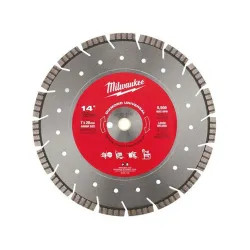 Click here to see Milwaukee 49-93-7140 Milwaukee 49-93-7140 Diamond Universal Segmented Turbo Blade, 14