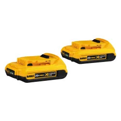 Click here to see Dewalt DCB203-2 Dewalt DCB203-2 Tool Batteries, 20 Volt, Lithium Ion