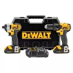 Click here to see Dewalt DCK280C2 Dewalt DCK280C2 Combo Kit, 9 Pieces, 20 V Li-Ion, 1.5 Ah