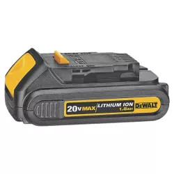 Click here to see Dewalt DCB201 Dewalt Max DCB201 Compact Battery Pack, 20 V, Lithium-Ion