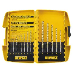 Click here to see Dewalt DW1363 Dewalt DW1363 Drill Bit Set, 13 Pieces, 1/16 - 1/4in