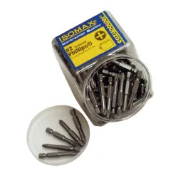 Click here to see Eazypower 3385 Eazypower 003385 insert Bit, NO 2, Philips, 2in , Chrome Vanadium Tool Steel