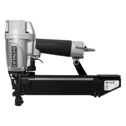 Click here to see Metabo N5024A2 Hitachi N5024A2 Lightweight Pneumatic Stapler, 1 in, 16 ga, 157 Staple