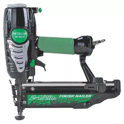 Click here to see Metabo NT65M2(S) Hitachi NT65M2(S) Lightweight Finish Nailer, 100 Nails, 1 - 2-1/2 in 16 ga Adhesive Collated Nail