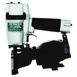 Click here to see Hitachi NV45AB2 Hitachi NV45AB2 Lightweight Roofing Nailer, 120 Nails, 7/8 - 1-3/4 in Wire Collated Nail