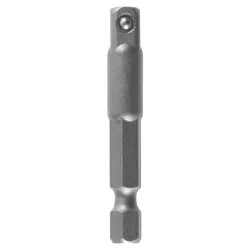 Click here to see Irwin 3567611C Irwin Socket Adapter, 1/4 in Square Drive, 2 in, Alloy Tool Steel