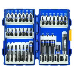 Click here to see Irwin 1840315 Irwin 1840315 Impact Fastener Drive Set, 33 Pieces