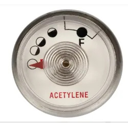 Click here to see TurboTorch 0386-1200 TurboTorch AG-1 Air Acetylene Gauge for AR-B or AR-MC Regulator