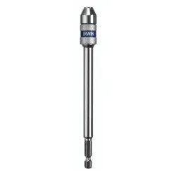 Click here to see Irwin 4935704 Lock-n-Load 4935704 Quick Change Drill Bit Extension, 6 in OAL, 1/4 in Hexagonal Shank